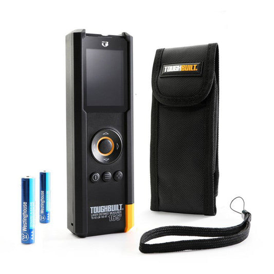 Télémètre Laser 50m avec zoom caméra TOUGHBUILT  TB-H2-LM-M50-BT-BEA