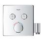 Thermostatique encastré GROTHERM SMARTCONTROL GROHE 29125000 2 sorties - chrome
