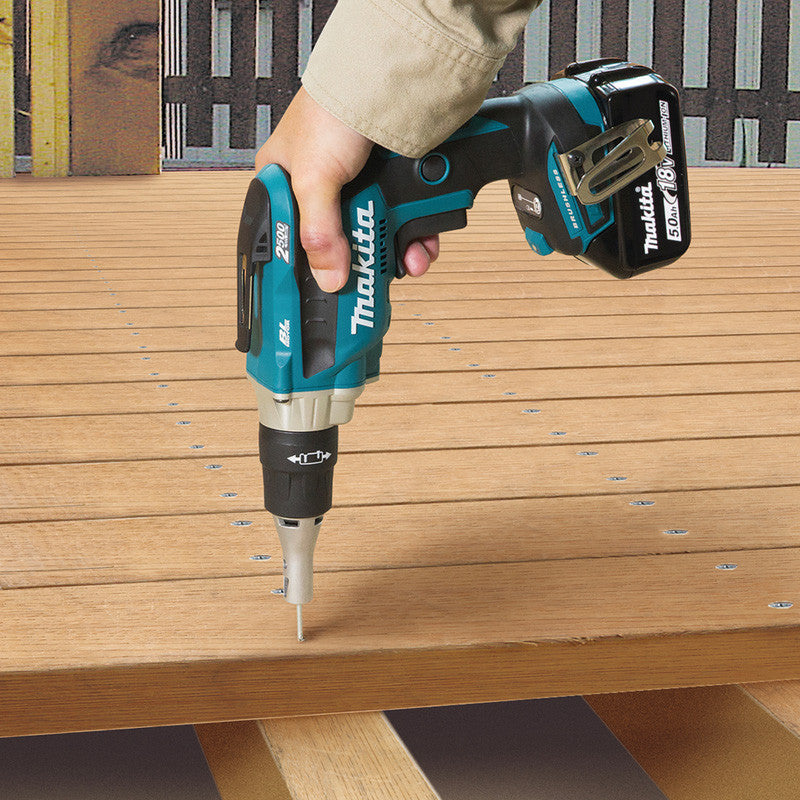 Visseuse plaque de plâtre LXT® MAKITA DFS250RTJ 18 V Li-Ion - 5 Ah